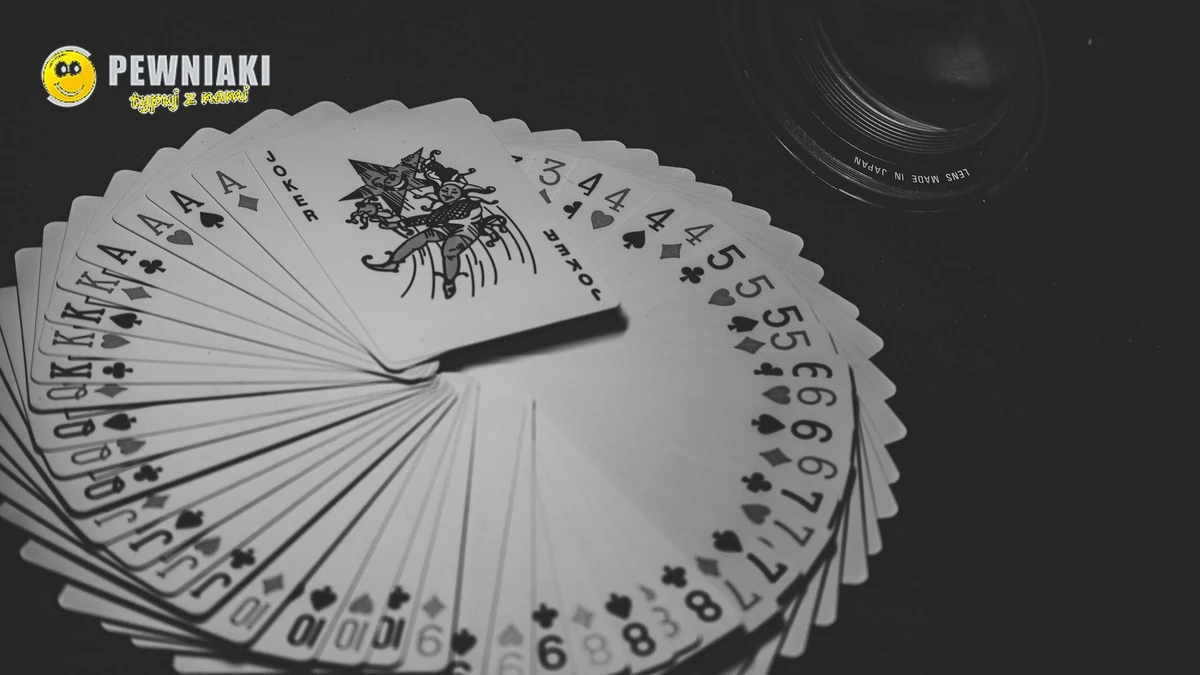 A deck of playing cards fanned out — drawing without replacement